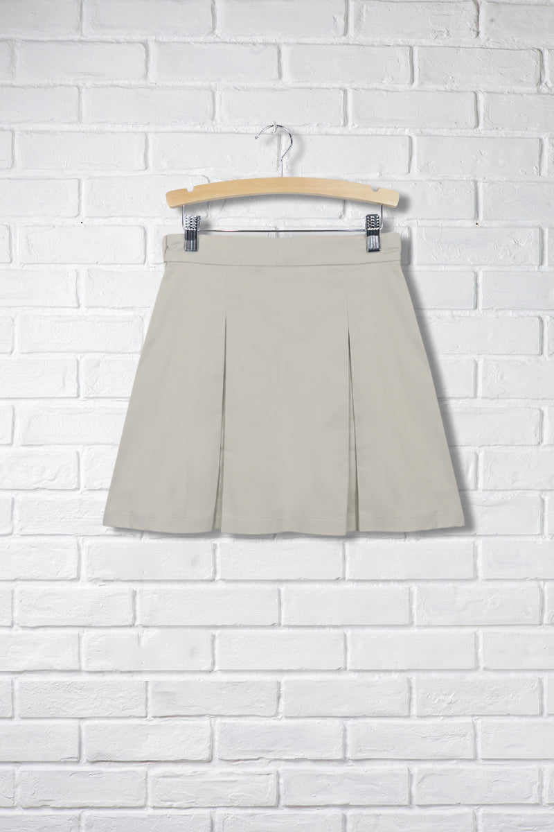 Girls Two Pleat Skirt