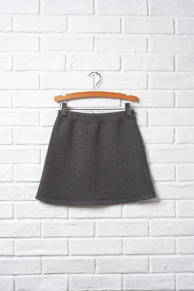 Girls Knit Neoprene Skirt