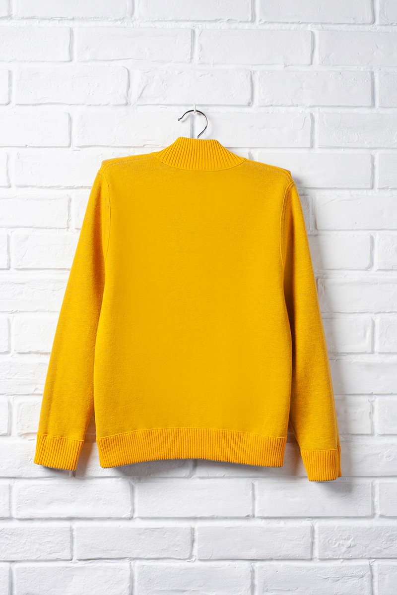 Reversible Zip Front Sweater Cardigan
