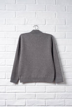 Unisex Reversible Full Zip Front Sweater Cardigan