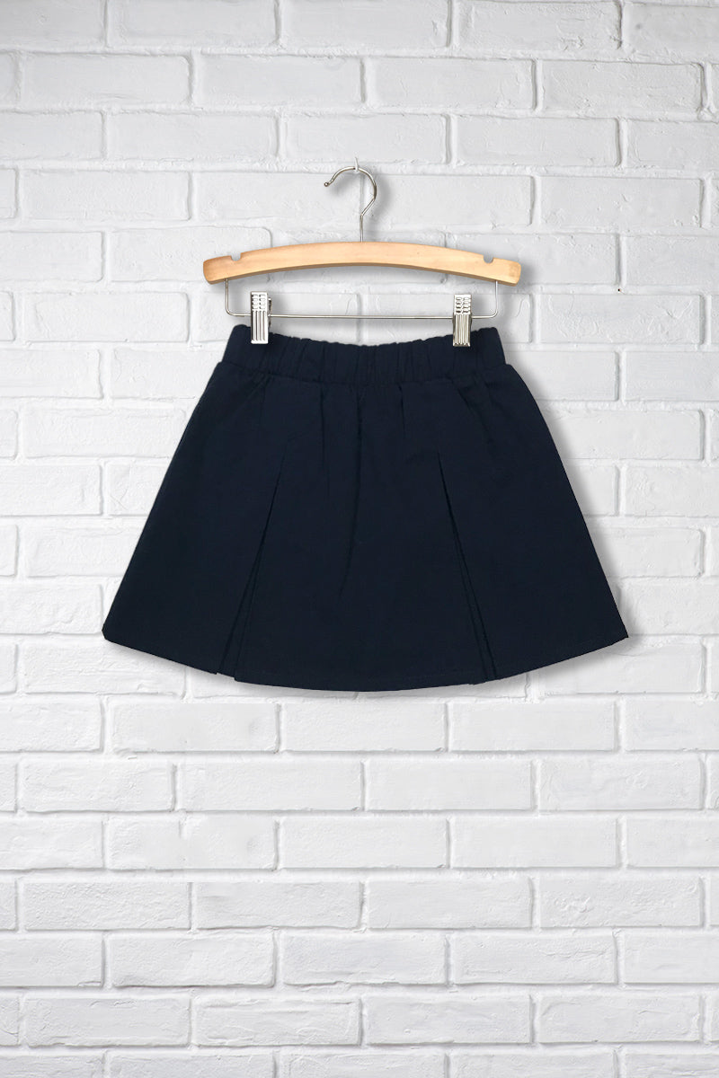 Younger Girls Pull On Two Pleat Skirt